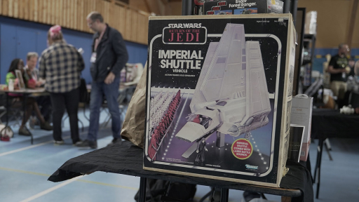 En star wars imperial shuttle i box